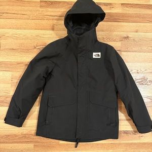 The North Face boys Vortex triclimate 3 in 1 jacket w hood black small
